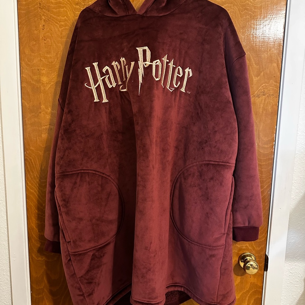 Warner Bros. Burgundy Hooded Harry Potter Jacket